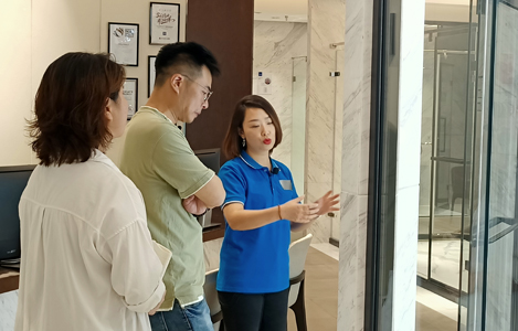 德立开放式浴室